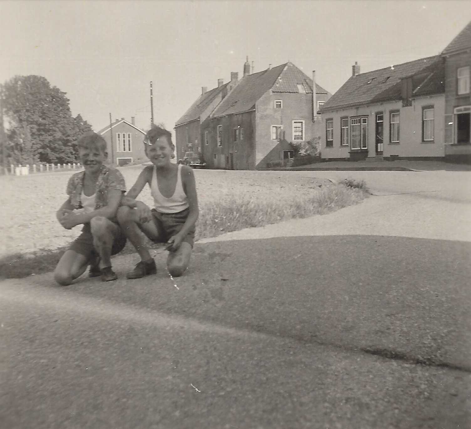Leo en Wim van Oudheusden te Blankenburg